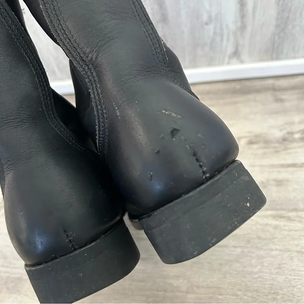 Vintage Biltrite Men 4.5 Women 6  Military Leather Combat Boot ANSI Steel Toe
